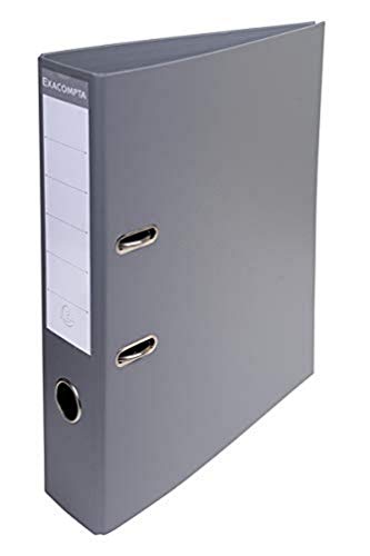 Exacompta 53754E 10er Pack Premium PVC-Ordner Prem´Touch. 7 cm breit DIN A4 Ringordner Aktenordner Briefordner Büroordner Plastikordner Schlitzordner dunkelgrau Exacompta 53754E 10er Pack Premium PVC-Ordner Prem´Touch. 7 cm breit DIN A4 Ringordner Aktenordner Briefordner Büroordner Plastikordner Schlitzordner dunkelgrau von Exacompta