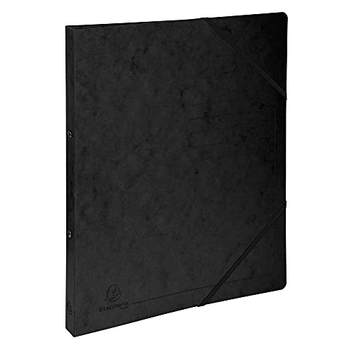 Exacompta 542551E Ringhefter mit Gummizug. Aus extra starkem Colorspan-Karton 2 Ring-Mechanik DIN A4 Füllhöhe 14 mm schwarz Ring-mappe Ringbuch Hefter Exacompta 542551E Ringhefter mit Gummizug. Aus extra starkem Colorspan-Karton 2 Ring-Mechanik DIN A4 Füllhöhe 14 mm schwarz Ring-mappe Ringbuch Hefter von Exacompta