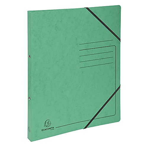 Exacompta 542553E Ringhefter mit Gummizug. Aus extra starkem Colorspan-Karton 2 Ring-Mechanik DIN A4 Füllhöhe 14 mm grün Ring-mappe Ringbuch Hefter Exacompta 542553E Ringhefter mit Gummizug. Aus extra starkem Colorspan-Karton 2 Ring-Mechanik DIN A4 Füllhöhe 14 mm grün Ring-mappe Ringbuch Hefter von Exacompta