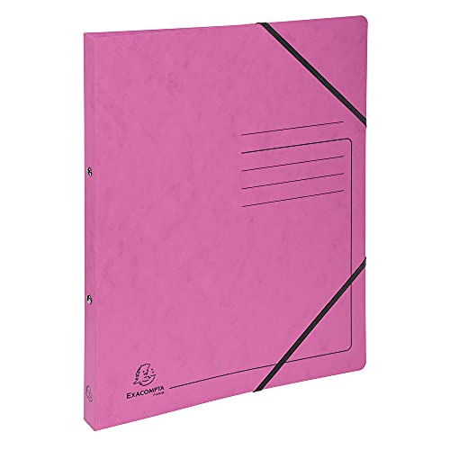Exacompta 542557E Ringhefter mit Gummizug. Aus extra starkem Colorspan-Karton 2 Ring-Mechanik DIN A4 Füllhöhe 14 mm rosa Ring-mappe Ringbuch Hefter Exacompta 542557E Ringhefter mit Gummizug. Aus extra starkem Colorspan-Karton 2 Ring-Mechanik DIN A4 Füllhöhe 14 mm rosa Ring-mappe Ringbuch Hefter von Exacompta