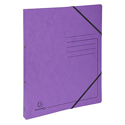 Exacompta 542558E Ringhefter mit Gummizug. Aus extra starkem Colorspan-Karton 2 Ring-Mechanik DIN A4 Füllhöhe 14 mm violett Ring-mappe Ringbuch Hefter Exacompta 542558E Ringhefter mit Gummizug. Aus extra starkem Colorspan-Karton 2 Ring-Mechanik DIN A4 Füllhöhe 14 mm violett Ring-mappe Ringbuch Hefter von Exacompta