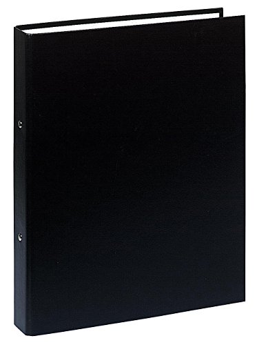 Exacompta 54371E Ringbuch 2 Ringe Füllhöhe 30mm, Rücken 40mm, für DIN A4 Kunststoffbezug aussen Papierbezug innen, schwarz Exacompta 54371E Ringbuch 2 Ringe Füllhöhe 30mm, Rücken 40mm, für DIN A4 Kunststoffbezug aussen Papierbezug innen, schwarz von Exacompta
