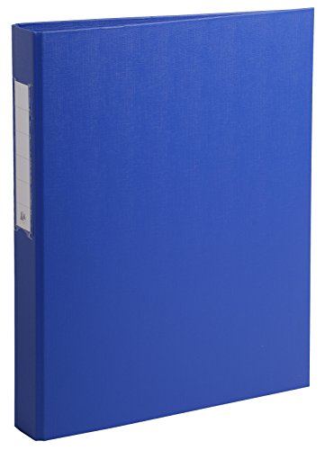 Exacompta 54382E Ringbuch 2 Ringe Füllhöhe 25mm, Rücken 40mm, aufgeklebtes Rückenschild, für DIN A4 Kunststoffbezug aussen und innen, blau Exacompta 54382E Ringbuch 2 Ringe Füllhöhe 25mm, Rücken 40mm, aufgeklebtes Rückenschild, für DIN A4 Kunststoffbezug aussen und innen, blau von Exacompta