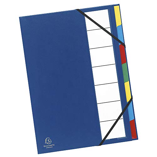 Exacompta 55320E Premium Ordnungsmappe Harmonika Ordonator. Mit festem Einband für DIN A4 7 Fächer und 2 Gummizüge mit Indexfenster und dehnbarem Rücken Register-Mappe 1 Stück Zufallsfarbe Exacompta 55320E Premium Ordnungsmappe Harmonika Ordonator. Mit festem Einband für DIN A4 7 Fächer und 2 Gummizüge mit Indexfenster und dehnbarem Rücken Register-Mappe 1 Stück Zufallsfarbe von Exacompta