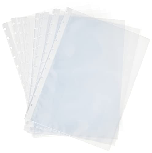 Exacompta 56270E 20er Pack Prospekthüllen DIN A4 Ersatzhüllen für Ringsichtmappen(56260E und 56277E) transparent von Brause