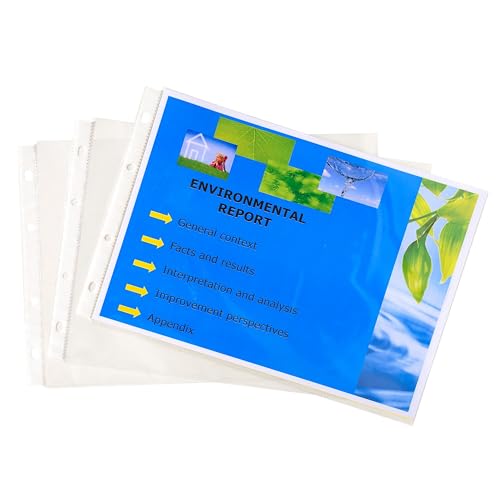 Exacompta 5734E 20er Pack PP-Kunststoff Prospekthüllen Standard. Für DIN A4 Quer transparent glasklar oben offen Klarsichtfolie Plastikhülle Klarsichthülle ideal für Ordner Ringbücher und Hefter Exacompta 5734E 20er Pack PP-Kunststoff Prospekthüllen Standard. Für DIN A4 Quer transparent glasklar oben offen Klarsichtfolie Plastikhülle Klarsichthülle ideal für Ordner Ringbücher und Hefter von Exacompta