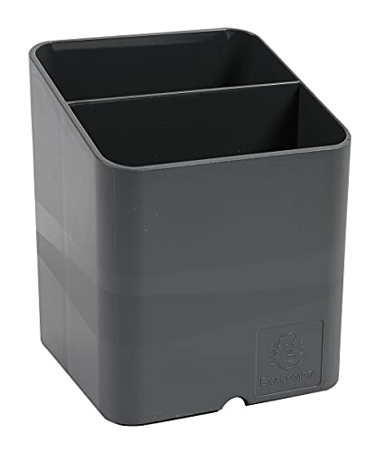 Exacompta 67707D Premium Stiftehalter Pen-Cube mit 2 Fächern für mehr Ordnung auf dem Schreibtisch Stifteköcher Stiftebox Aufbewahrungsbox Organizer mausgrau, 1 Stück Pen-Cube Exacompta 67707D Premium Stiftehalter Pen-Cube mit 2 Fächern für mehr Ordnung auf dem Schreibtisch Stifteköcher Stiftebox Aufbewahrungsbox Organizer mausgrau, 1 Stück Pen-Cube von Exacompta