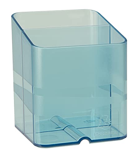 Exacompta 67736D 10er Pack Premium Stiftehalter Pen-Cube mit 2 Fächern für mehr Ordnung auf dem Schreibtisch Stifteköcher Stiftebox Aufbewahrungsbox Organizer türkis transluzent Exacompta 67736D 10er Pack Premium Stiftehalter Pen-Cube mit 2 Fächern für mehr Ordnung auf dem Schreibtisch Stifteköcher Stiftebox Aufbewahrungsbox Organizer türkis transluzent von Exacompta