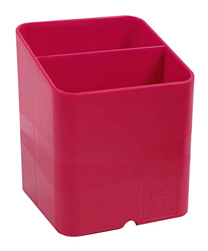 Exacompta 67784D Premium Stiftehalter Pen-Cube mit 2 Fächern für mehr Ordnung auf dem Schreibtisch Stifteköcher Stiftebox Aufbewahrungsbox Organizer himbeer Exacompta 67784D Premium Stiftehalter Pen-Cube mit 2 Fächern für mehr Ordnung auf dem Schreibtisch Stifteköcher Stiftebox Aufbewahrungsbox Organizer himbeer von Exacompta