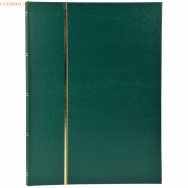 Exacompta Briefmarkenalbum 22,5x30,5cm 48 Seiten grün von Exacompta