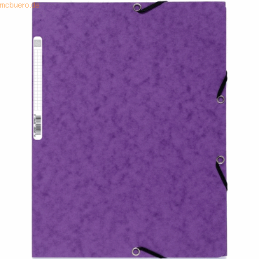 Exacompta Eckspannmappe Nature Future A4 Manila-Karton 400g violett Exacompta Eckspannmappe Nature Future A4 Manila-Karton 400g violett von Exacompta