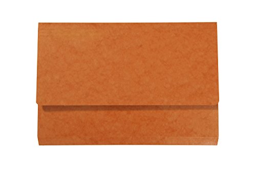 Exacompta Iderama Dokumentenmappe, 265 g/m², Kanzleipapier, Orange, 10 Stück von Exacompta