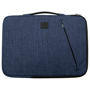 Exacompta Laptophülle Business Kunstfaser blau bis 40,6 cm (16 Zoll) von Exacompta