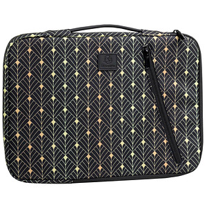 Exacompta Laptophülle Neo Deco Kunstfaser schwarz bis 35,6 cm (14 Zoll) von Exacompta