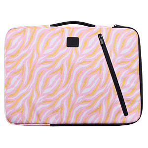Exacompta Laptophülle Nude Kunstfaser rosa bis 40,6 cm (16 Zoll) von Exacompta