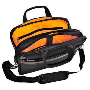 Exacompta Laptoptasche Exactive Kunstfaser schwarz, orange 17434E bis 39,6 cm (15,6 Zoll) von Exacompta