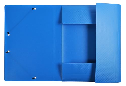 Exacompta Opak 55082E – Karton mit 50 Gummizugmappen – Hüllen mit 3 Klappen – aus blickdichtem Polypropylen – Farbe Blau – Maße 24 x 32 cm für Dokumente im A4-Format Exacompta Opak 55082E – Karton mit 50 Gummizugmappen – Hüllen mit 3 Klappen – aus blickdichtem Polypropylen – Farbe Blau – Maße 24 x 32 cm für Dokumente im A4-Format von Exacompta