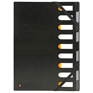 Exacompta Ordnungsmappe Exactive 9 Fächer schwarz von Exacompta