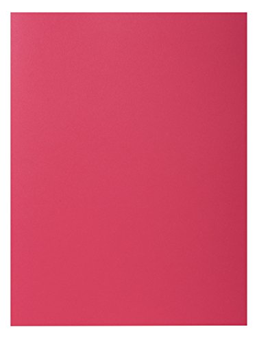 Exacompta - Ref 210016E – Rocks Mappe, quadratisch, 240 x 320 mm, geeignet für A4-Dokumente, 210 g/m², farbiger Karton, Himbeerfarben, 100 Stück Exacompta - Ref 210016E – Rocks Mappe, quadratisch, 240 x 320 mm, geeignet für A4-Dokumente, 210 g/m², farbiger Karton, Himbeerfarben, 100 Stück von Exacompta