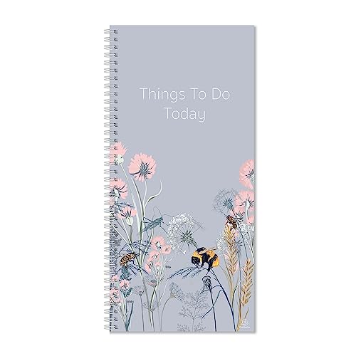 Exacompta - Ref GS016Z Things To Do Today Notizbuch, 90 g/m² Papier, 140 mm x 297 mm, 40 Blatt liniertes Papier mit Bienen-Design, ideal für Ordnung von Exacompta