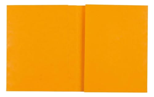 Exacompta - Ref. 32129E - Karton mit 100 Heftschoner 17 x 22 cm aus echtem Glanzkarton mit Beschriftungsfeld - Ideal für Schule, Hochschule, Universitäten - Farbe Gelb von Exacompta