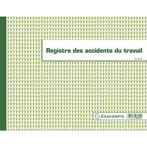 Exacompta - Ref. 6619E - 24x32cm - Arbeitsunfallregister - 20 Seiten Exacompta - Ref. 6619E - 24x32cm - Arbeitsunfallregister - 20 Seiten von Exacompta