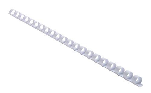 Exacompta - Ref. 75300E – Box mit 100 weißen PVC-Spiralbindungen, 10 mm – ermöglicht die Bindung von 40 bis 65 Blatt à 80 g, Format A4 oder A3 quer – geeignet für alle Arten von Ringbindermaschinen von Exacompta