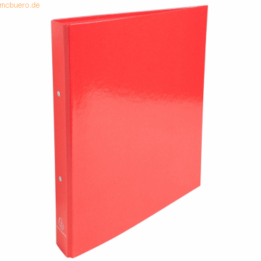 Exacompta Ringbuch Iderama A4 Pappe 2 Ringe 30mm rot von Exacompta