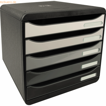 Exacompta Schubladenbox BIG-BOX PLUS 3097294D 5 Schübe schwarz/shades Exacompta Schubladenbox BIG-BOX PLUS 3097294D 5 Schübe schwarz/shades von Exacompta