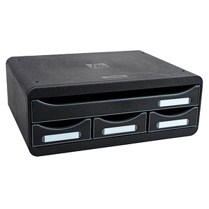 Exacompta Schubladenbox Toolbox schwarz 319714D, DIN A4+ quer mit 4 Schubladen Exacompta Schubladenbox Toolbox schwarz 319714D, DIN A4+ quer mit 4 Schubladen von Exacompta