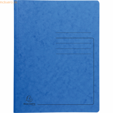 Exacompta Spiralhefter 240222E DIN A4 Karton blau von Exacompta