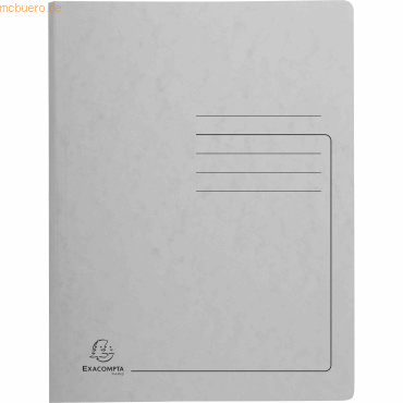 Exacompta Spiralhefter 240231E DIN A4 Karton grau von Exacompta