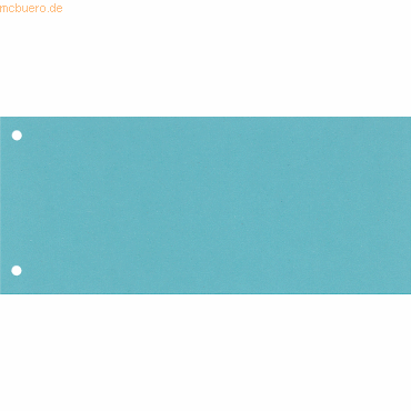 Exacompta Trennstreifen 10,5x24cm VE=100 Stück blau von Exacompta