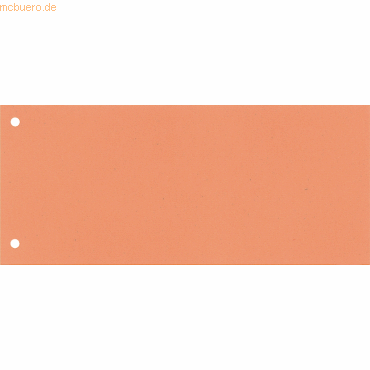 Exacompta Trennstreifen 10,5x24cm VE=100 Stück orange von Exacompta