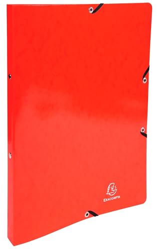 Exacompta"iderama 32 x 25 cm 15 mm Rücken Ringbuch mit elastisch – Rot (20 Stück) von Exacompta