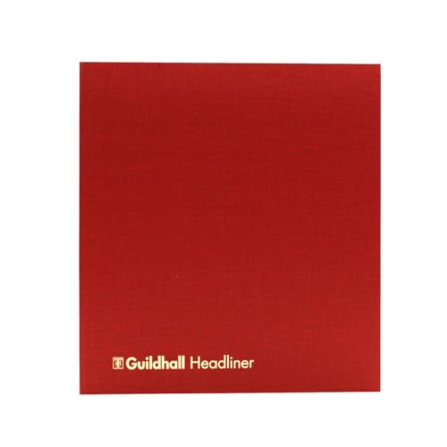 Guildhall Spaltenbuch mit Kopfleiste Serie 48, 4/12 Spalten 80 Blatt 298 x 273 mm, Ref 48/4/12 von Guildhall