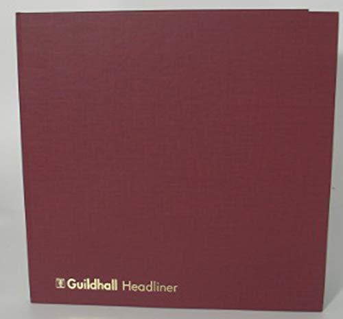 Guildhall Spaltenbuch mit Kopfleiste Serie 58 4/16 Portokassenspalten 80 Blatt 298 x 305 mm von Exacompta
