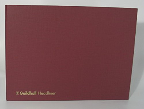 Guildhall Spaltenbuch mit Kopfleiste Serie 68, 26 Spalten 80 Blatt 298 x 406 mm, Ref 68/26 von Exacompta
