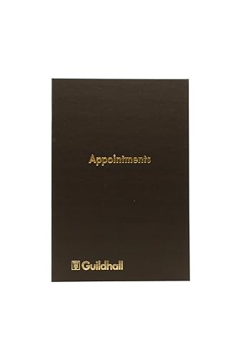 Guildhall Terminbuch 104 Seiten 298 x 203 mm schwarz von Guildhall