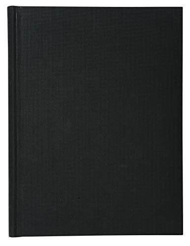 Le Delfin – Ref. 6529D – 1 Register – Maße: 29,7 x 21 cm – A4 – kariert 5 x 5 cm – kleine Karos – Papier innen 90 g – 200 nummerierte Seiten – Hardcover aus schwarzem Segeltuch von Exacompta