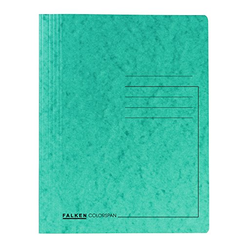 Original Falken 25er Pack Premium Schnellhefter. Made in Germany. Aus extra starkem Colorspan-Karton für DIN A4 kaufmännische Heftung grün Hefter ideal für Büro und Schule Original Falken 25er Pack Premium Schnellhefter. Made in Germany. Aus extra starkem Colorspan-Karton für DIN A4 kaufmännische Heftung grün Hefter ideal für Büro und Schule von Exacompta