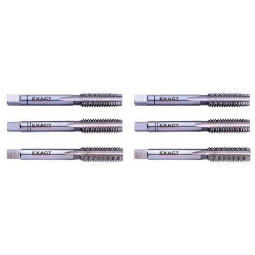 EXACT 30105 Handgewindebohrer Satz M8 HSS DIN 352 (Packung mit 2) von Exact