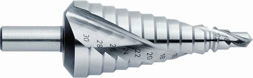 Exact 07003 HSS Stufenbohrer 6 - 30mm 3-Flächenschaft 1St. von Exact