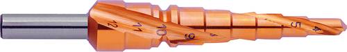 Exact 07031 HSS Stufenbohrer 4 - 12mm TiN Gesamtlänge 80mm 3-Flächenschaft 1St. von Exact