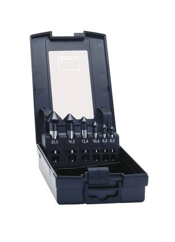 Exact 50252 Kegelsenker-Set 6teilig 6.3 mm, 8.3 mm, 10.4 mm, 12.4 mm, 16.5 mm, 20.5mm HSS TiAIN Zyli Exact 50252 Kegelsenker-Set 6teilig 6.3 mm, 8.3 mm, 10.4 mm, 12.4 mm, 16.5 mm, 20.5mm HSS TiAIN Zyli von Exact
