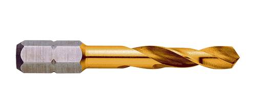 Exact 50873 HSS Metall-Spiralbohrer 2.5mm Gesamtlänge 36mm DIN 3126 1/4  (6.3 mm) 1St. von Exact
