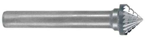 Exact 72443 Frässtift Hartmetall Kegel Länge 53mm Schaftdurchmesser 6mm von Exact