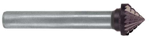 Exact 72452 Frässtift Hartmetall Kegel Länge 50mm Schaftdurchmesser 6mm von Exact