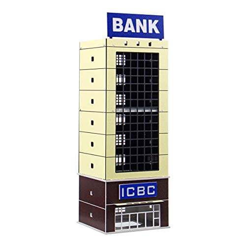 ExcLent 1/150 Outland Model Modern Building Bank N Scale For Gundam Gifts von ExcLent
