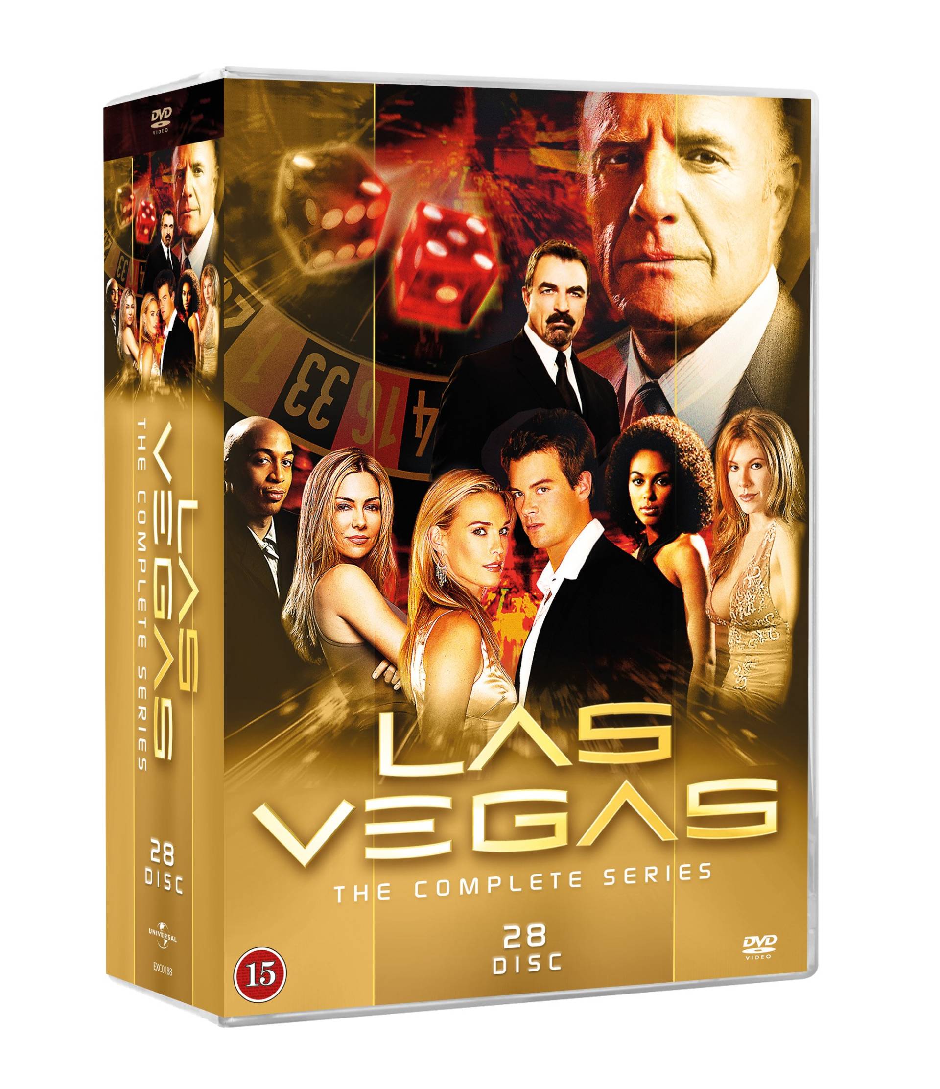 Las Vegas complete DVD collection Season 1- Season 5 - 28 DVD discs Las Vegas complete DVD collection Season 1- Season 5 - 28 DVD discs von Excalibur